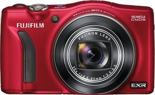 Fujifilm FinePix F770EXR 16 MP Digital Camera with 20x Optical Zoom (Red) N6