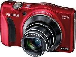 Fujifilm FinePix F770EXR 16 MP Digital Camera with 20x Optical Zoom (Red) N7
