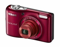 Nikon digital camera COOLPIX L30 5 times zoom dry cell type red L30RD 20,050,000 pixels N4