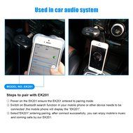 Bluetooth 4.0 Receiver A2DP Wireless Adapter for Home Audio Music Streaming Sound System with 3.5 mm Stereo Output... N2