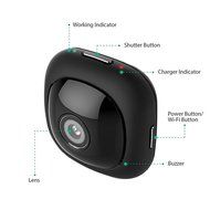 Matego 1080P FHD Mini Live Wearable Camera ,Wi-Fi Wireless Camera, Compatible with Free Apps for iOS/ Android... N5