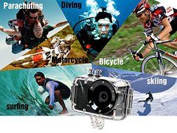 Full Hd 1080p Wi-fi Action Sport Camera - 1.8 Inch Screen, Hdmi Output, Ip68 Waterproof Rating for up to 40 Meters... N7