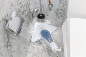 SALAV STM-402 Professional Series LED Steam Mop, 1100-watt, Blue N5