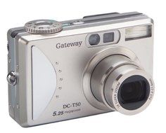 Gateway DC-T50 5MP Digital Camera w/ 3x Optical Zoom N4