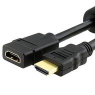 Cmple - HDMI Extension Cable Male-Female (Gold Plated Connectors) - 1.5ft N2