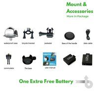 V1 Panoramic Camera 2448*2448 4K 360 Action Camera Deportiva Wifi Sport Cam Driving VR Camera Waterproof Ultra... N2