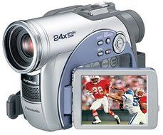 Panasonic VDR-M53 DVD Camcorder w/24x Optical Zoom