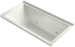 KOHLER 1167-RVBC-K4 Underscore 60-Inch x 30-Inch Alcove VibrAcoustic Bath with Chromatherapy and Right-Hand Drain... N11
