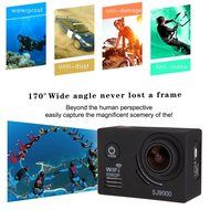 2.0'' WIFI 12MP HD 1080P 170&deg; Wide Sports Action Camera, 2.0 inch LCD,70&deg; Super Wide Angle Fisheye Lens Camcorder... N8