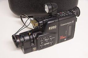 Canon Canovision 8 E250 8mm Color Video Camcorder