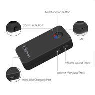 Kshioe Bluetooth 4.1 Audio Music Receiver A2dp Wireless Adapter with 3.5mm Hands Free Calling for Iphone, Cellphone... N3