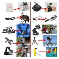 For gopro accessories set go pro kit mount for SJ4000 gopro hero 4 3 2 1 Black Edition for SJ5000 camera case... N3