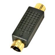 Steren 251-152 S-Video To RCA Adapter - S-Video M To RCA F