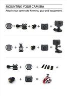 YSF Action VR WiFi Sports DV With Remote Control 220 degree Wide Angle lens LS30 Panoramic Camera N2