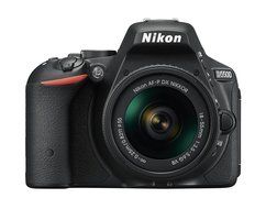 Nikon D5500 Digital SLR Camera - Black (24.2 MP, AF-P 18-55mm VR Lens Kit) 3-Inch LCD Screen - International Version... N3