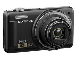 Olympus VR-310 14.0-Megapixel Digital Camera - Black N2