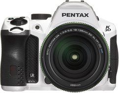 Pentax K-30 16 MP CMOS Digital SLR 18-135 WR Lens Kit Crystal White N3