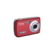 Vivitar ViviCam V7022 Digital Camera (Strawberry)