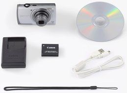 Canon Digital Camera PowerShot A3500 IS 5 times zoom PSA3500IS (Silver) 28mm wide-angle optical (SL) - International... N4