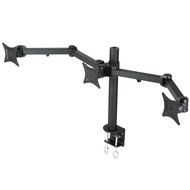 World Pride Monitor Arm Stand for 3 LCD Screens, 360 Degree Rotation of Screens, Height Adjustable N2