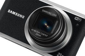Samsung WB350F 16.2MP CMOS Smart WiFi &amp; NFC Digital Camera with 21x Optical Zoom and 3.0" Touch Screen LCD and... N7