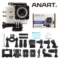 ANART&reg; SPC-01 W8 WIFI Waterproof 1080P 12MP 170 Degree Sports DV Video Action Camera Camcorder White