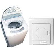 Haier 1.0 Cubic Foot Portable Washing Machine with Electric Dryer Value Bundle