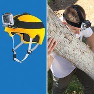 9-in-1 Professional Action Mount Bundle Kit by USA Gear - Works With GoPro HERO4 , Sony 4K Action Camera FDR-X1000V... N3