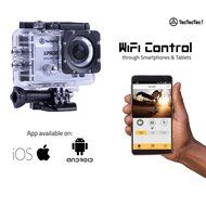 TecTecTec Action Camera Ultra HD XPRO2+ WiFi Waterproof Sport Cam - Silver N6