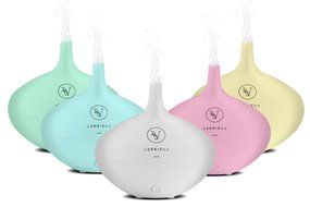 Aromatherapy Essential Oil Diffuser - 165 ML Cool Mist Air Purifier, Atomizer &amp; Aromatherapy Diffuser With 7 Changing... N10