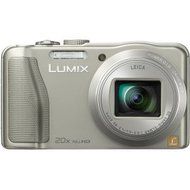 PANASONIC-CAMERAS DMC-ZS25S LUMIX ZS25 LONG COMPACT CAMERA SILVER 16.1MP 20X OPT 3.0IN LCD