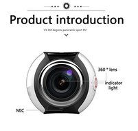 d 360 Panoramic Video Camera 4K Resolution @30fps,Creat your 3D Video and images never been so Simple 360 Camera N2