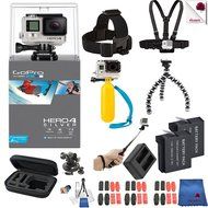 Gopro Hero 4 Silver Ready Set Go Bundle Includes: Go Pro Hero4 Silver + Head Strap + Chest Strap + Floaty Bobber...