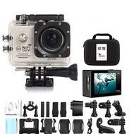 JZHY SJ7000 Action Cam HD Waterproof Wifi Sports Camera 1080p 2.0 Inch LCD 170&iexcl;&atilde; Wide Angle Lens Outdoor Camera... N17