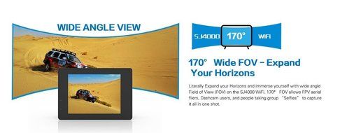 APHRODITE Original SJ4000 WiFi Version 1080p Action Camera 12MP Diving Bicycle Action Camera 30m Waterproof Car... N3