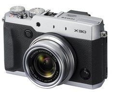 Fujifilm X30 12 MP Digital Camera with 3.0-Inch LCD (Silver) (Certified Refurbished) N4