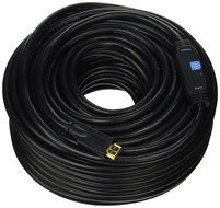 Monoprice 75ft 26AWG CL2 Standard HDMI Cable w/ Built-in Equalizer - Black N3