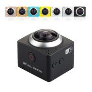 MARVUE S8 360 Degree Panoramic Camera Action Sports Camera WIFI 12MP 4K FHD 1080P Waterproof Camcorder DV (S8-... N2