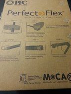 Perfectflex Coaxial Cable 6 Series 500 Ft Rg6 Trishield 77 Braid White Color Copper Clad Steel N3
