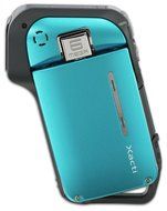 Sanyo Xacti VPC-E1 6MP Waterproof MPEG4 Camcorder with 5x Optical Zoom (Blue) (Discontinued by Manufacturer) N3