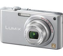 Panasonic Lumix DMC-FX33S 8.1MP Digital Camera with 3.6x Wide Angle MEGA Optical Image Stabilized Zoom (Silver) N4