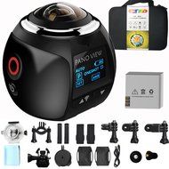 GBD Wireless 360 Degree Panoramic Camera 3D VR Live Video Full View Action Sports Camera with WiFi Waterproof... N17