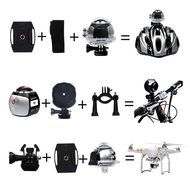 GBD Wireless 360 Degree Panoramic Camera 3D VR Live Video Full View Action Sports Camera with WiFi Waterproof... N18
