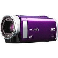 JVC Everio GZ-EX210 1080p HD Wi-Fi Everio Digital Video Cameravideo Camera with 3-inch LCD Screen Violet GZ-EX210VUS