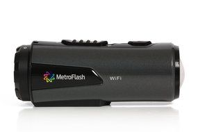 MetroFlash E360 Wi-Fi Extreme Edition HD 1080p 16MP Waterproof Sports Action Video Camera with Full Mounting Kit N2