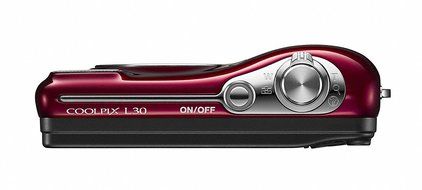 Nikon digital camera COOLPIX L30 5 times zoom dry cell type red L30RD 20,050,000 pixels N6