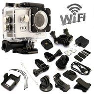 Generic 1080p Hd Sports Cam Outdoor Waterproof Action Wifi Camera 170 Degree Super Wide Angle Lens (Gold) N4