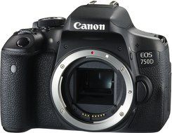 Canon EOS 750D Digital SLR Camera with 18-55mm IS STM - International Version (No Warranty) N11