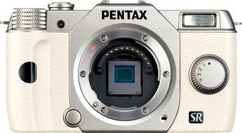 PENTAX mirrorless interchangeable lens camera Q10 body silver / white 001 Q10 BODY SL/WH 001 12217