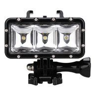 Video Diving Ligh - SODIAL(R)30M Waterproof LED Driving lamp video light for GoPro Hero 4 3+ 3 Sports Camera Black